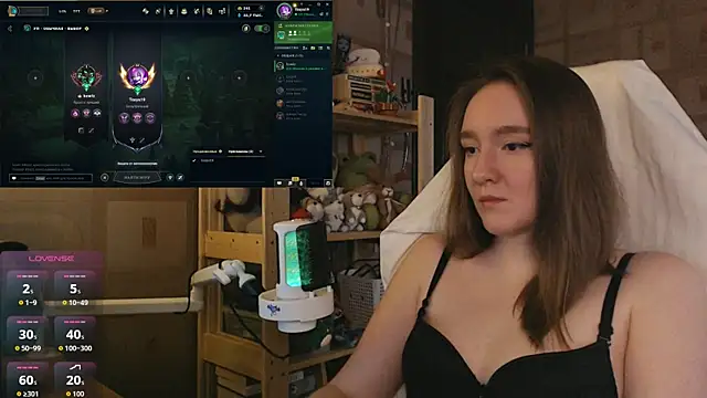 MoonlishSiren online show from July 27, 1:35 am