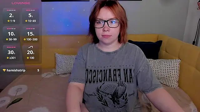 Emily Amorre online show from July 23, 1:18 am
