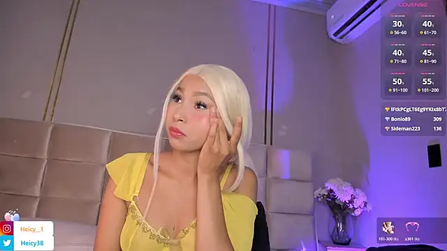 Heicy  online show from April 20, 8:12 pm