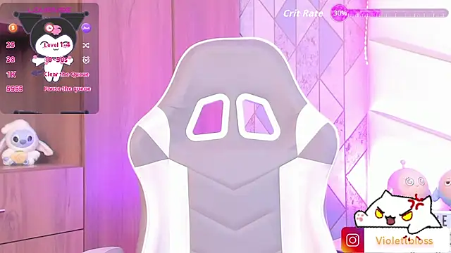 Violettbloss online show from February 19, 3:39 am