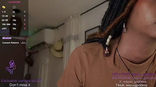 wayuu-goddess online show from April 8, 10:23 pm