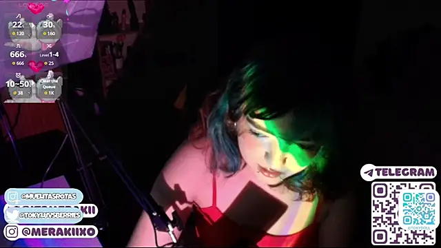 meraki fraise online show from July 20, 9:04 pm