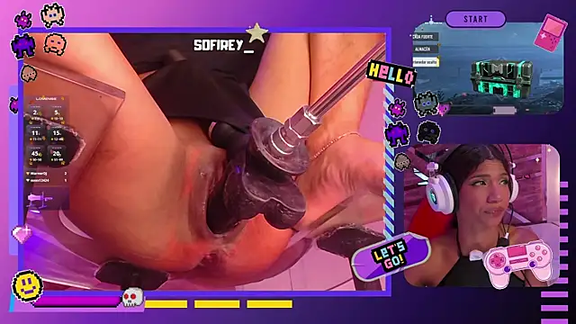 SofiRey  online show from October 26, 1:50 pm