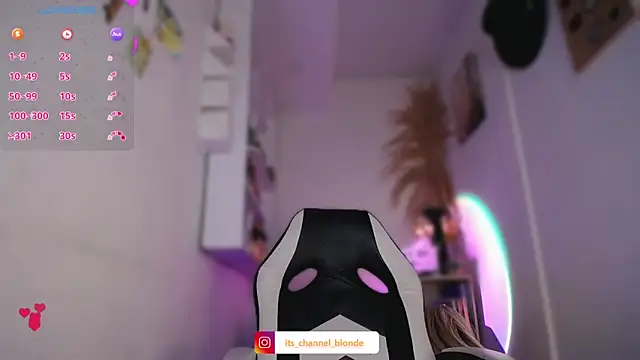 channel blonde a online show from December 5, 6:20 pm