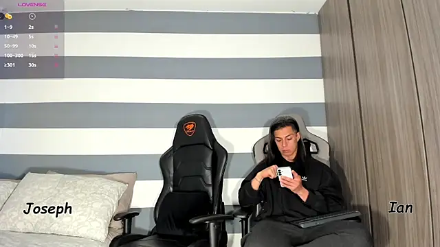 ianandjosephx online show from April 1, 12:39 pm