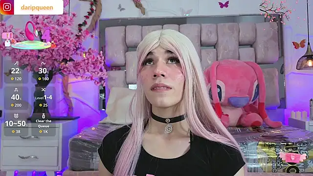 DaripQueen online show from March 27, 2:40 pm