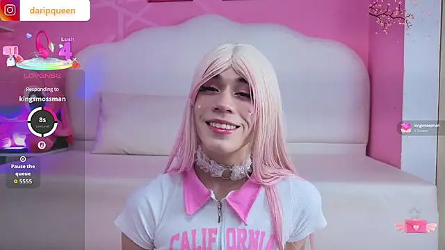 DaripQueen online show from September 15, 2:25 pm