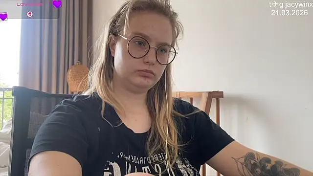 JacyWinslat online show from March 23, 3:23 am