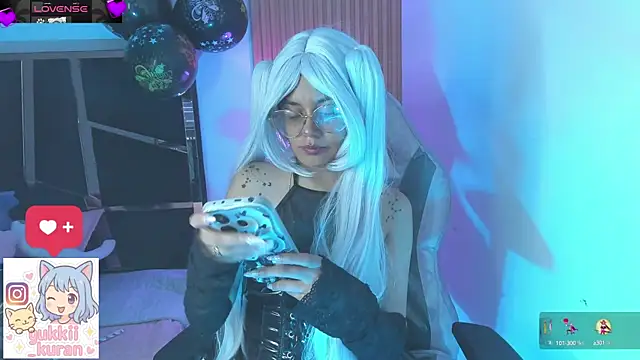 Snapshot of yukki_kuran chatting on October 9, 3:10 am yukki kuran online show from October 9, 3:10 am