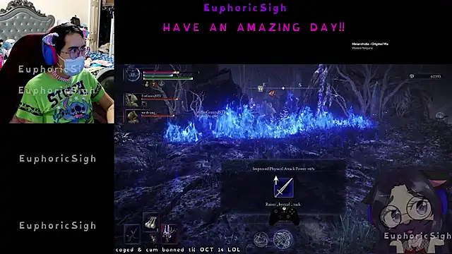 EuphoricSigh online show from July 11, 7:52 am