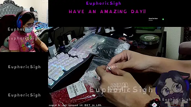 EuphoricSigh online show from July 9, 7:33 am