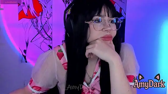  AmyDark online show from April 23, 4:09 pm