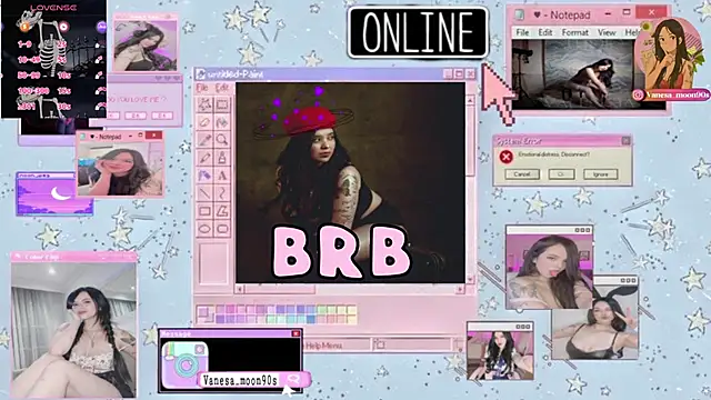 vanesa moon   online show from October 27, 10:59 pm