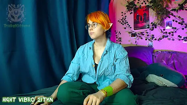 TrickyKitsune online show from August 2, 3:48 pm