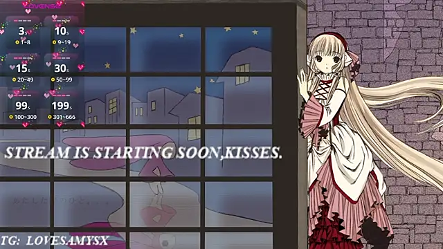 Lovelyamyy online show from June 9, 1:27 am
