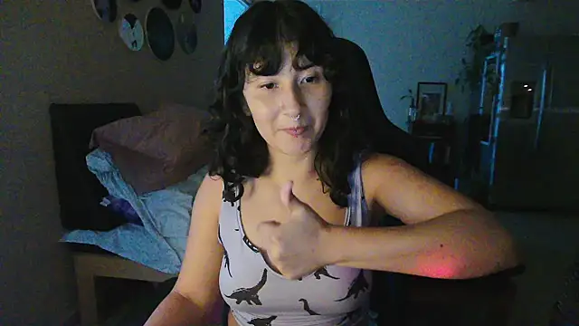 Snapshot of GinnyDelice chatting on October 8, 12:15 am GinnyDelice online show from October 8, 12:15 am
