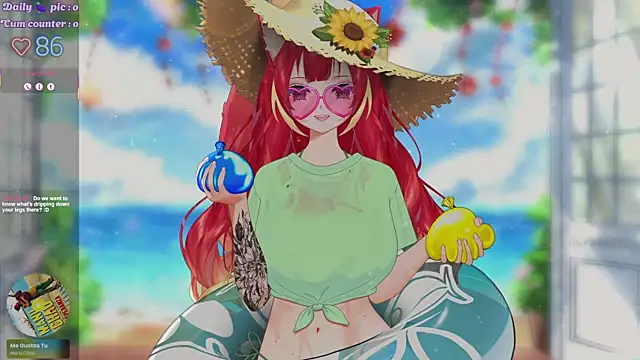 LewdFoxy VT online show from June 13, 5:54 pm