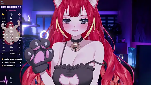 LewdFoxy VT online show from November 2, 5:38 pm