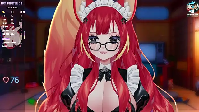 LewdFoxy VT online show from May 15, 6:32 pm