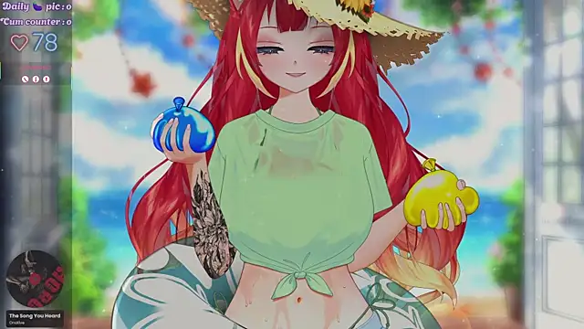 LewdFoxy VT online show from June 17, 5:47 pm