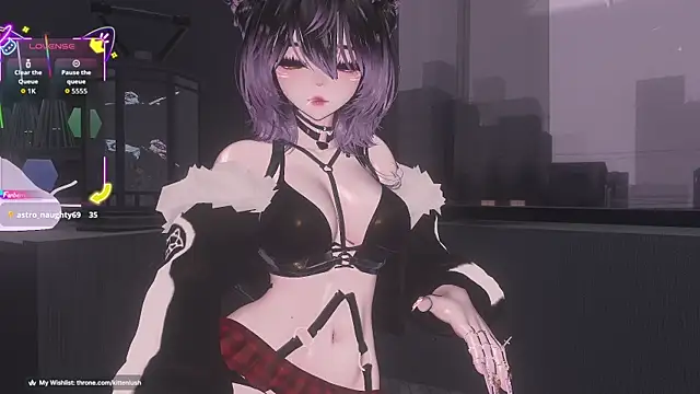 Kitten Lush online show from July 25, 1:34 am