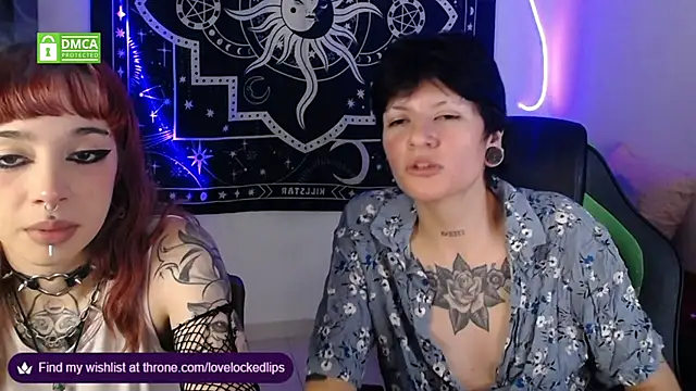 lovelockedlips online show from October 3, 3:55 am