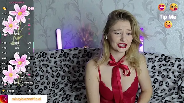 MissyBlaze online show from November 27, 8:23 pm