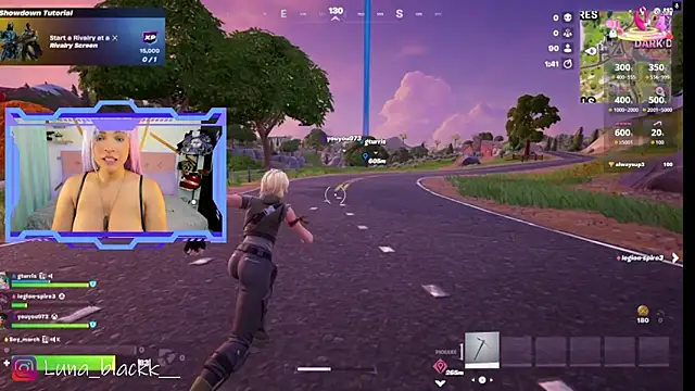 Luna blackk online show from April 13, 2:24 am