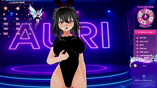 Auri Hikaru online show from April 1, 4:26 pm