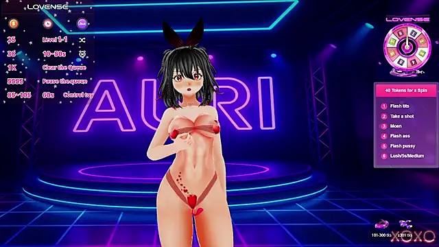 Auri Hikaru online show from February 18, 7:13 pm