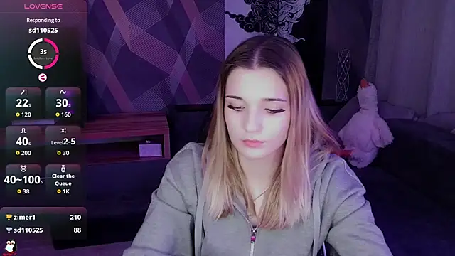 Sandy Belle online show from November 5, 8:58 pm