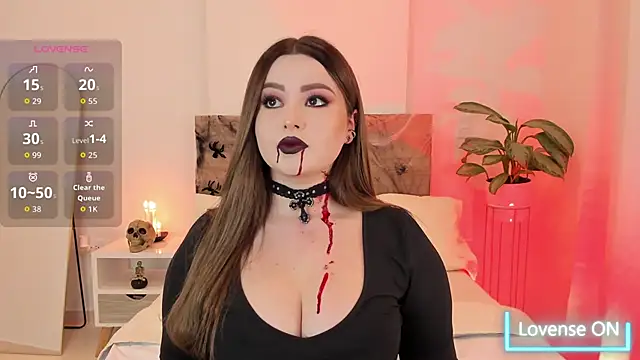 Lea Joness online show from October 31, 1:40 am