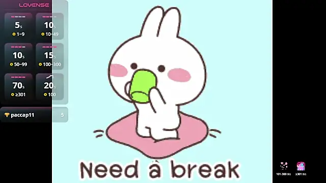 Angel-Caribbean online show from October 26, 10:05 pm