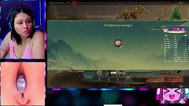 Snapshot of Allison_GAMERS chatting on October 2, 6:35 pm Allison GAMERS online show from October 2, 6:35 pm
