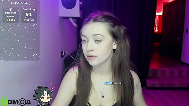 Snapshot of AmourLily chatting on October 6, 6:52 am AmourLily online show from October 6, 6:52 am