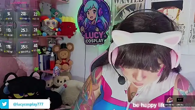 Lucycosplay777 online show from June 10, 2:44 am