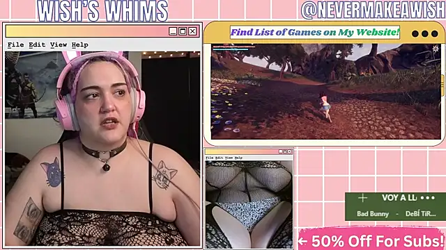 nevermakeawish online show from May 29, 10:02 am