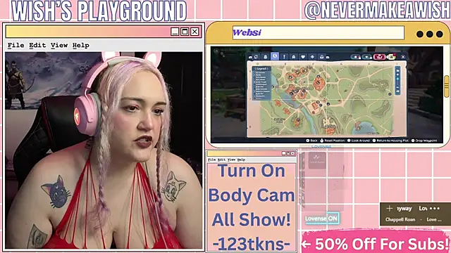 nevermakeawish online show from April 7, 9:44 am