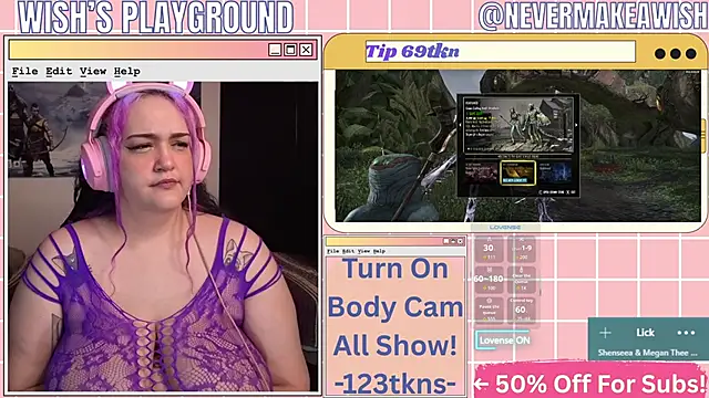 nevermakeawish online show from April 29, 10:29 am