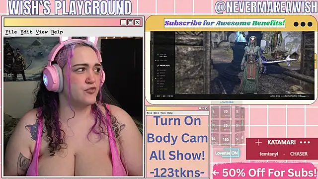 nevermakeawish online show from May 6, 11:03 am