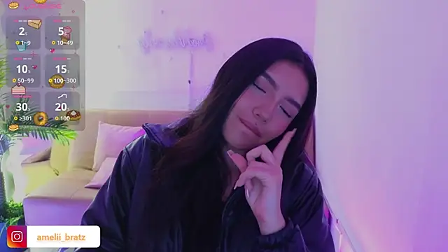 Ameliiaa tay online show from December 3, 11:34 am