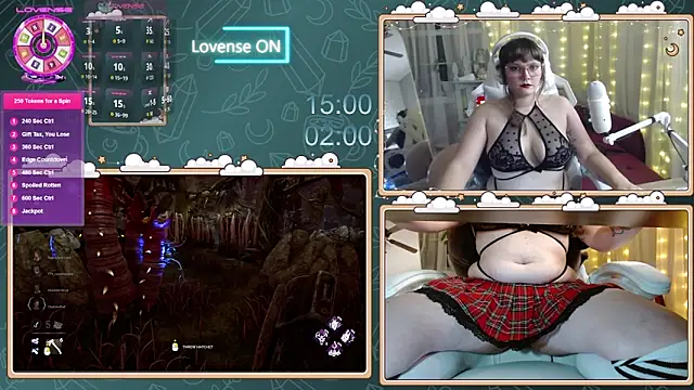 Snapshot of ithuriella chatting on October 11, 2:49 am ithuriella online show from October 11, 2:49 am