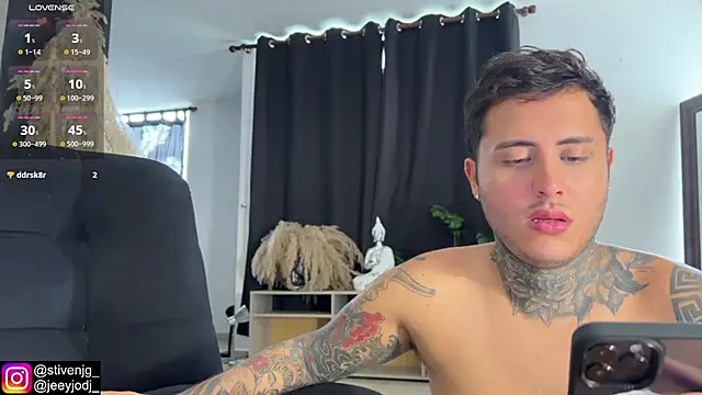 tattoguys cums online show from November 24, 9:28 pm