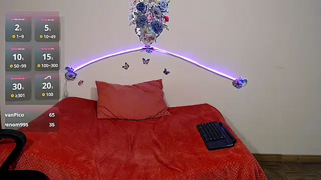 Valeryxs online show from November 8, 9:20 pm