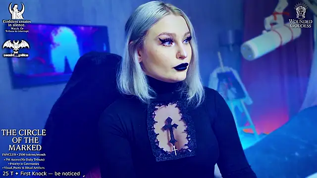 Wounded Goddess  online show from February 7, 7:34 am