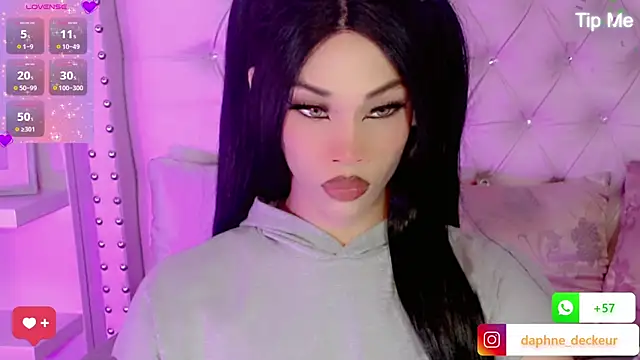 Daphnne XXX online show from December 2, 7:27 pm