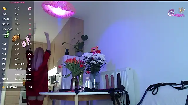 GoddessAnny Roses online show from March 8, 1:02 am