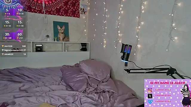 whoalexxa online show from January 14, 5:18 pm