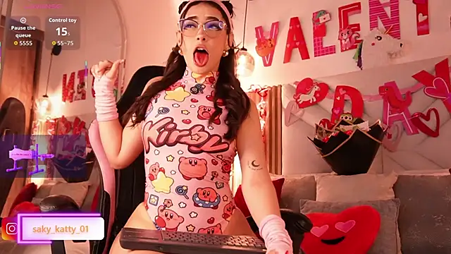 Kat Saky online show from February 15, 12:46 am