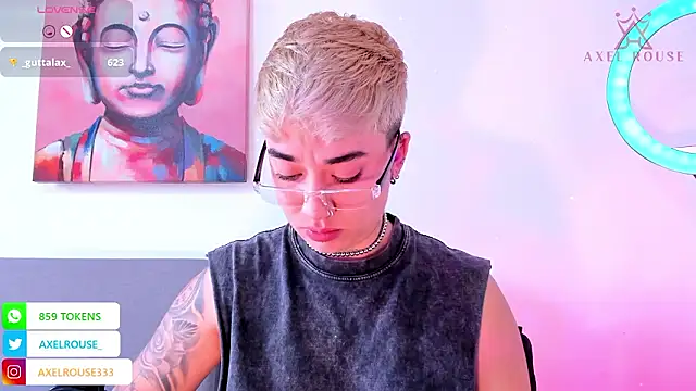 AxelRouse3 online show from February 2, 6:40 pm